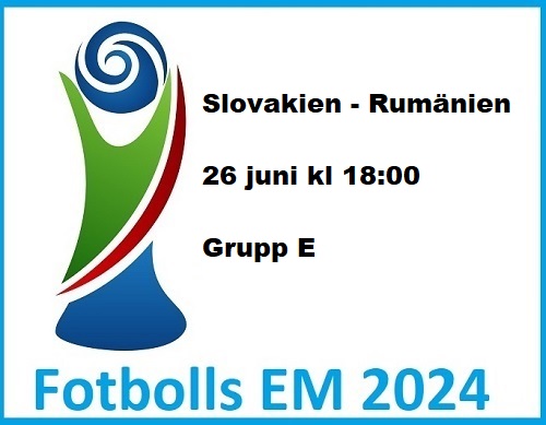 Slovakien - Rumänien 26/6 EM 2024